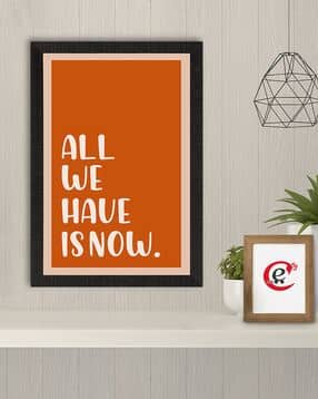 ecraftindia Motivational Quote UV Art Painting 20" x 14"-picture-35