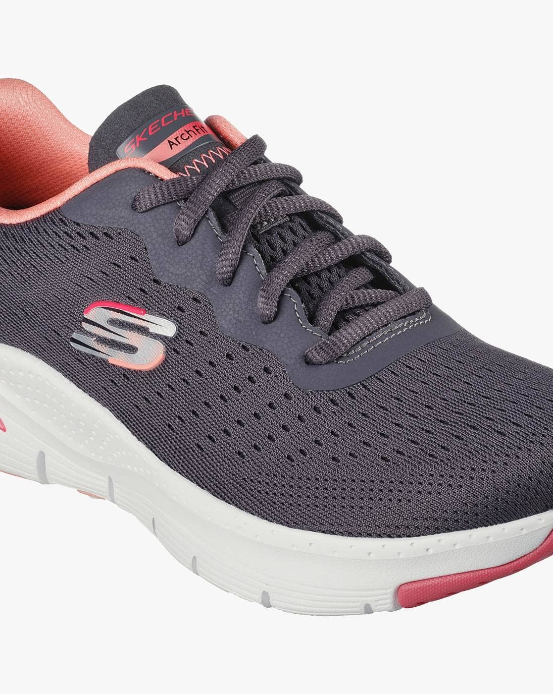 Buy Charcoal Sports Shoes for Women by Skechers Online