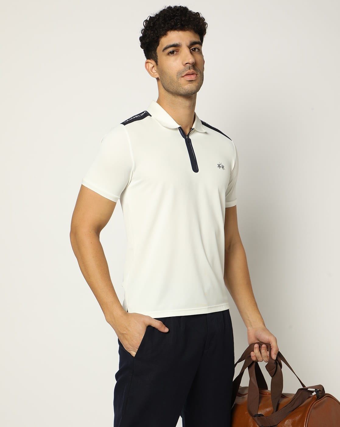 Buy White Tshirts for Men by La Martina Online | Ajio.com
