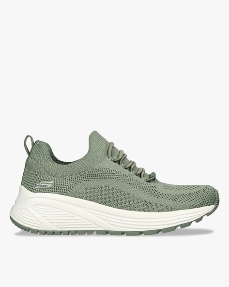 Green skechers womens best sale