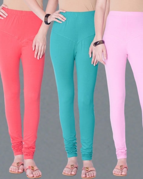 Buy Multicoloured Leggings for Women by DOLLAR MISSY Online Ajio