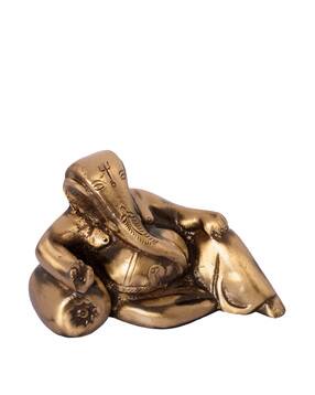 Brass Lord Ganesha with Masand-image-39