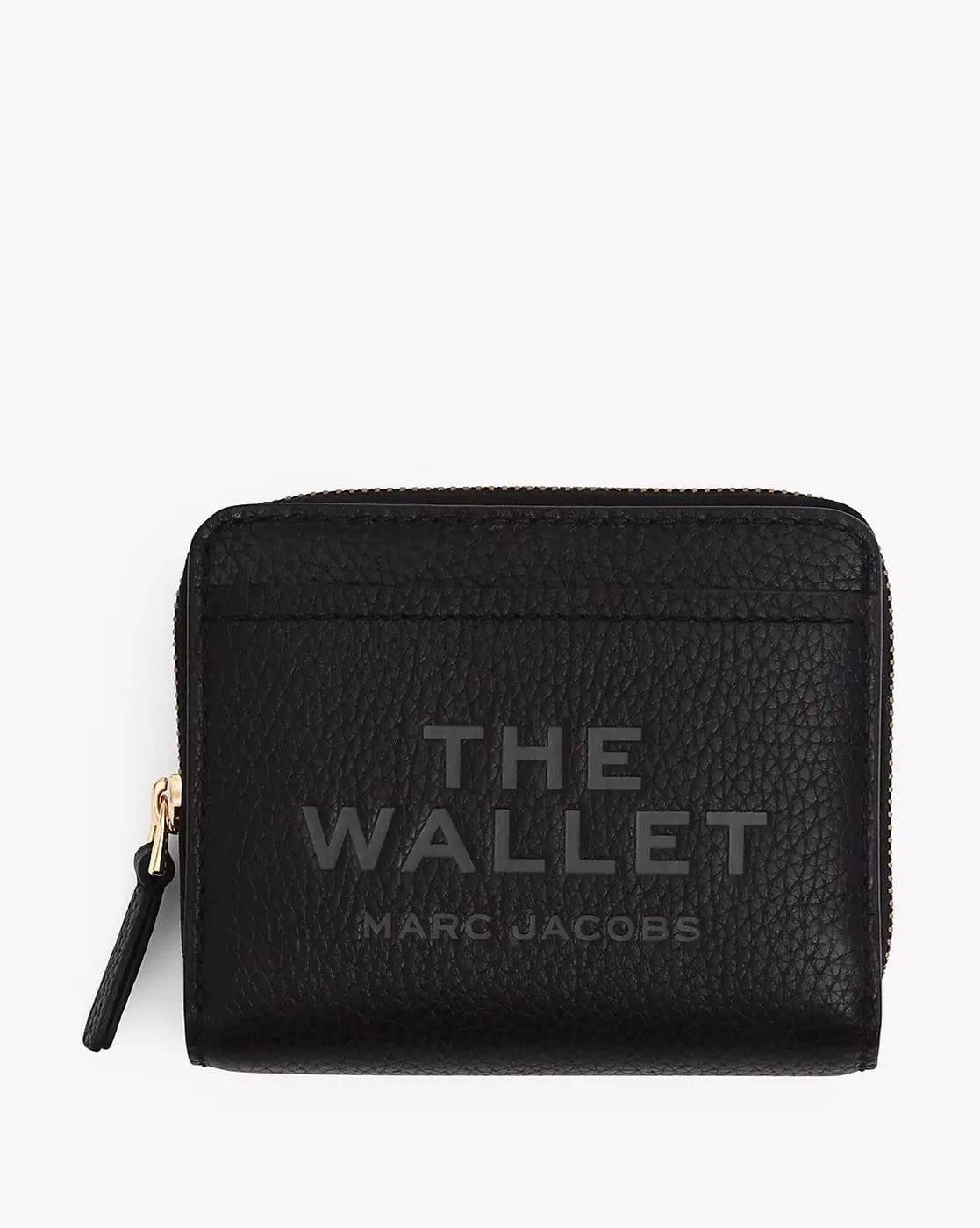 Buy MARC JACOBS The Leather Mini Compact Wallet Black Color Women AJIO LUXE