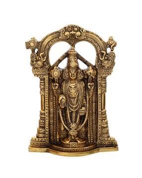 Lord Balaji Idol Metal Decorative Showpiece
