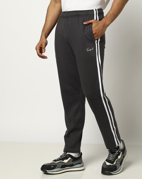 Clothina Striped Women Black, Grey Track Pants - Buy Clothina Striped Women  Black, Grey Track Pants Online at Best Prices in India