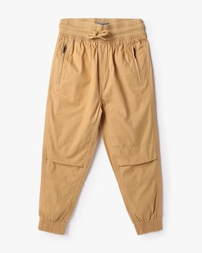 Boys khaki joggers sale