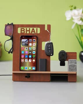 ecraftindia Wooden Multiutility Desk Organiser-picture-23
