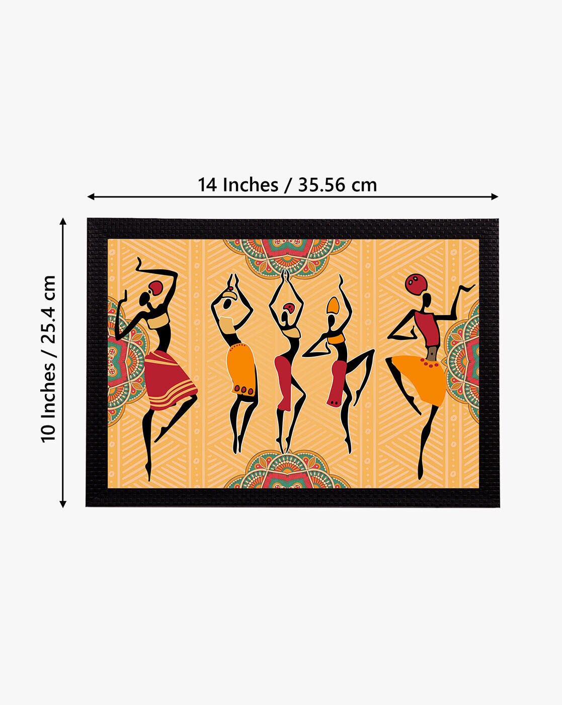 Tribal Dance Art Sports Bra or Yoga Crop Top. Unique Boho Indian cave  paintings print-Ajanta. From Artikrti.