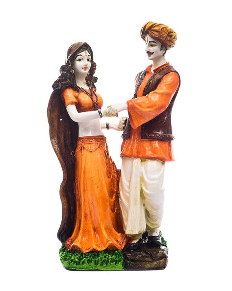 Buy Orange Showpieces & Figurines for Home & Kitchen by Ecraftindia Online