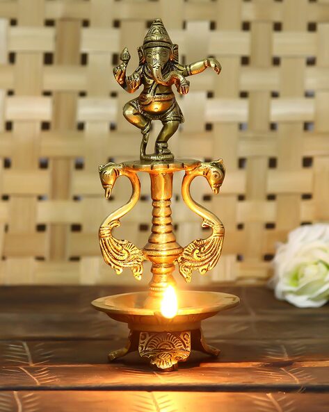 Buy ECRAFTINDIA Tirupati Balaji Idol Decorative Handcrafted Brass Figurine