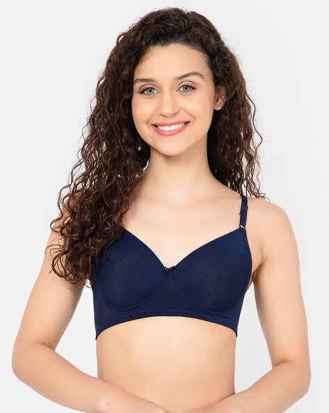 Buy Navy Blue Bras for Women by Clovia Online