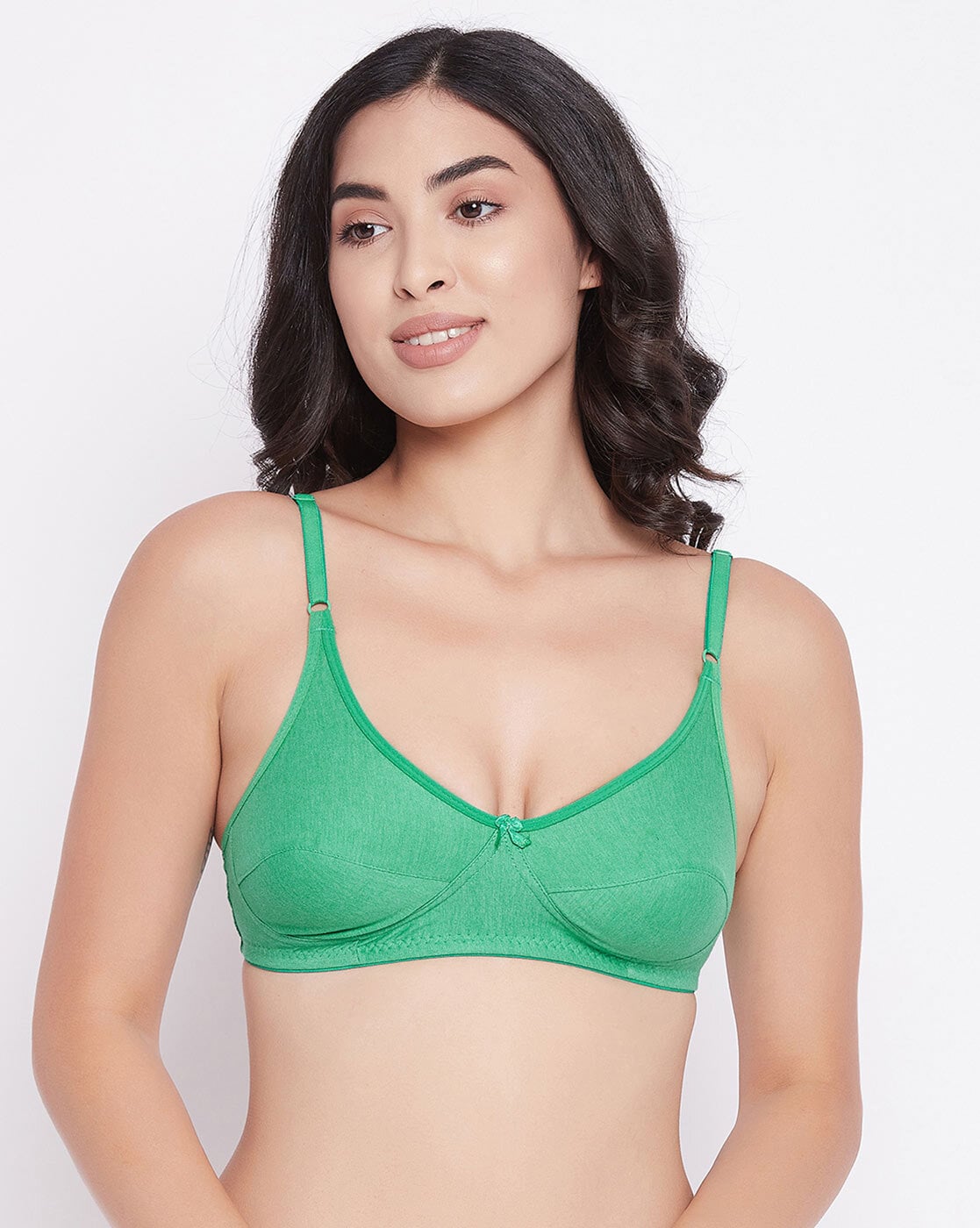 Buy ATTENTION GREEDY OLIVE NON WIRED NON PADDED BRA for Women Online in  India