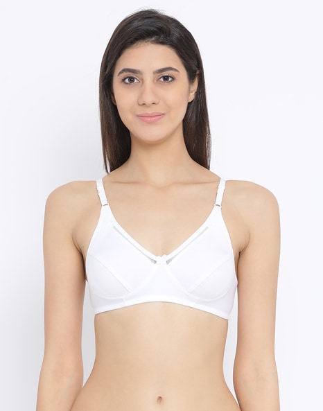 Buy White Padded Non-Wired T-Shirt Bra for Women Online