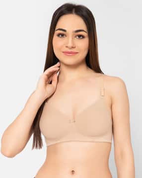 clovia Padded Full-Coverage Non-Wired T-Shirt Bra-picture-14