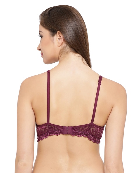 Buy In Care LINGERIE Soha Peach Purple Solid Color Full-Coverage T-Shirt Bra(Pack  of 2) Online In India At Discounted Prices