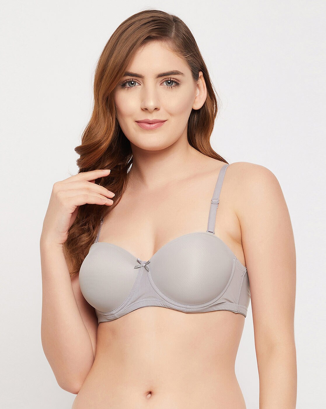 Padded Lace Full-Coverage Under-Wired Balconette Bra