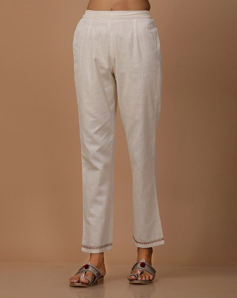 Women Pants with Elasticated Waist Price in India