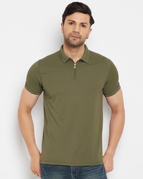 Men Regular Fit Polo T-Shirt