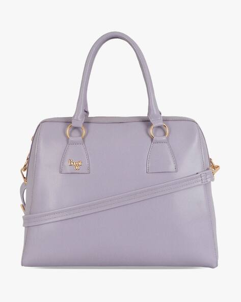 BAGGIT Women Dual-Handle Duffle Bag with Detachable Strap