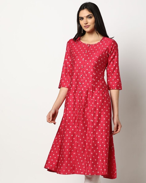 Red Kurtas for Women by AVAASA MIX N' MATCH Online | Ajio.com
