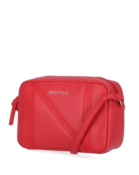 Women Logo Print Sling Bag