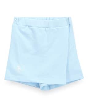 u.s. polo assn. Girls Regular Fit Skorts with Logo Embroidery-picture-48