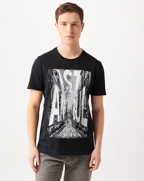 Buy Black Tshirts for Men by Mavi Online