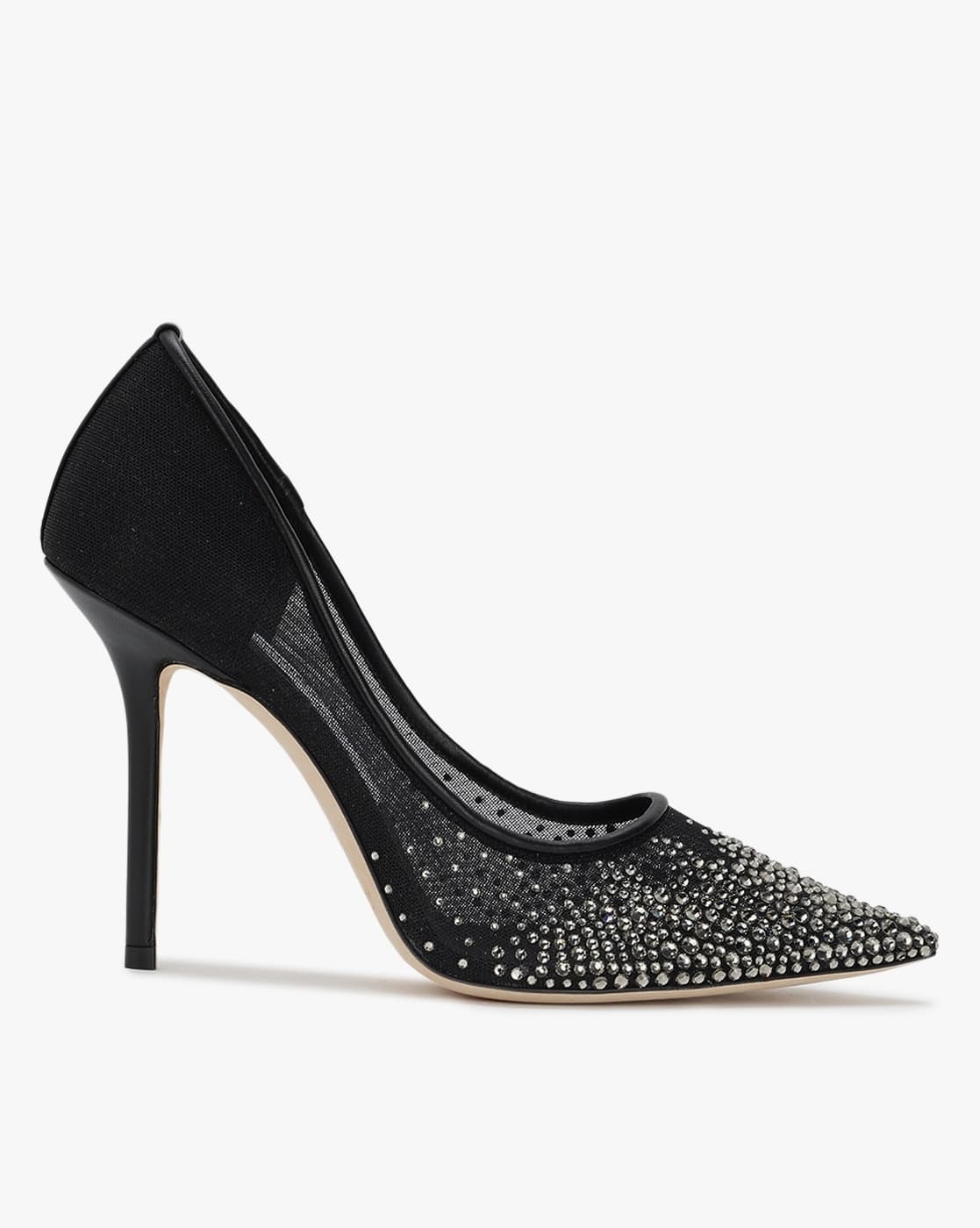 【値下げ】Jimmy Choo Marvel Crystal Pumps 100 Crystal Pumps |クリスタル パンプス | ジミー チュウ