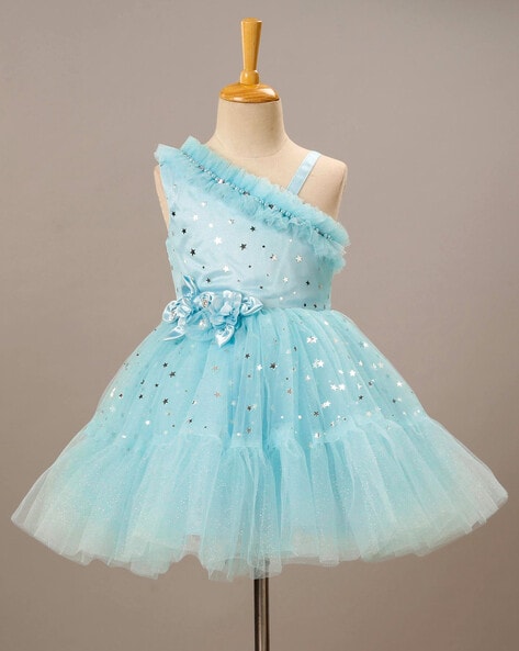 Buy Blue Dresses Frocks for Girls by ENFANCE Online Ajio