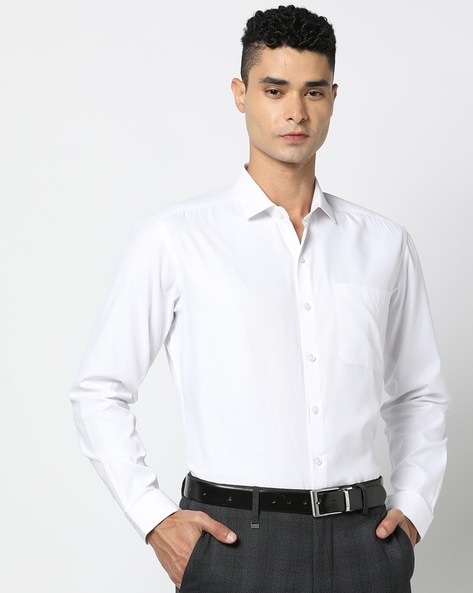 John Players Men Regular Fit Shirt