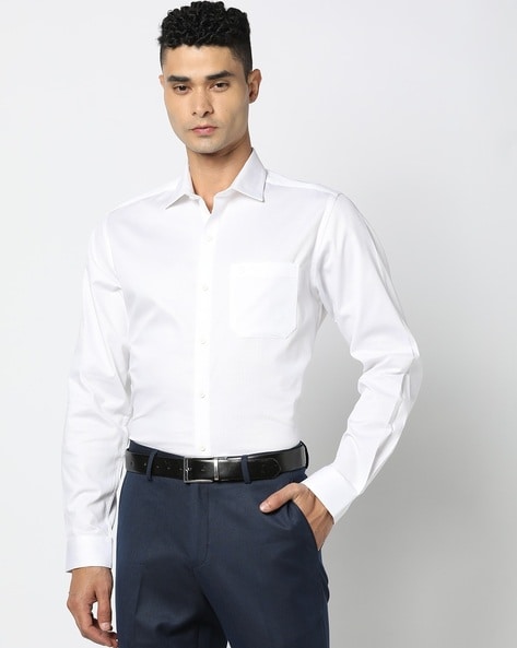 John Players Men Slim Fit Shirt