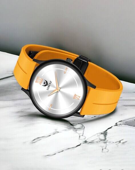 LORENZ MK-4084R Analogue Watch with Silicone Strap
