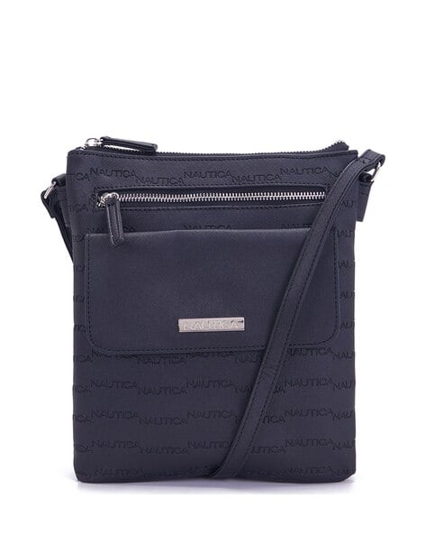 Women Logo Debossed Sling Bag