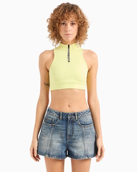 Buy Blue Shorts for Women by ARMANI EXCHANGE Online