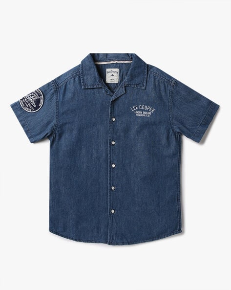 Lee Cooper Boys Regular Fit Shirt