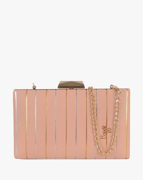 BAGGIT Women Striped Sling Bag with Chain Strap