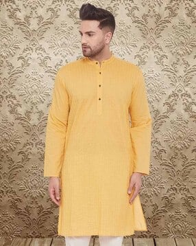 even Men Regular Fit Short Kurta-picture-38