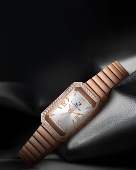 Carlington Iconic-2032 Women Water-Resistant Analogue Watch