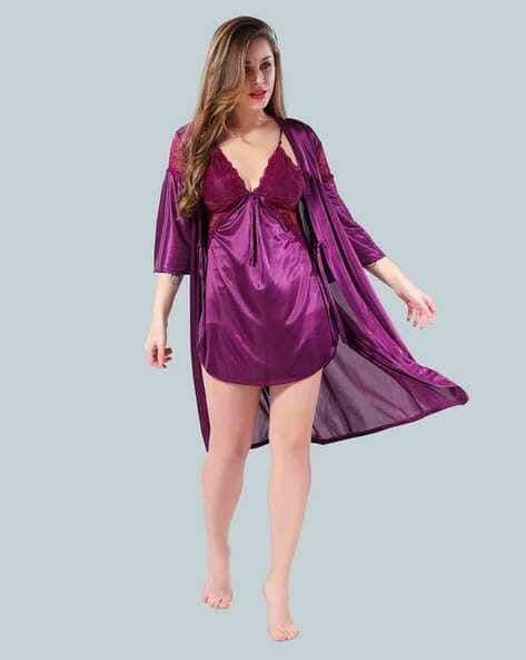 Buy Voilet Night&LoungeWearSets for Women by Be You Online