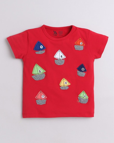 Buy Red Tshirts for Boys by Yellow Apple Online Ajio