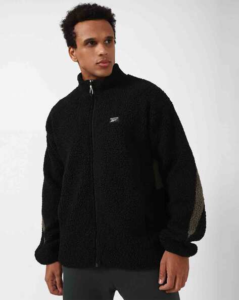 Reebok Regular Fit Zip-Front Track Jacket