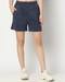 Women Washed Regular Fit Shorts