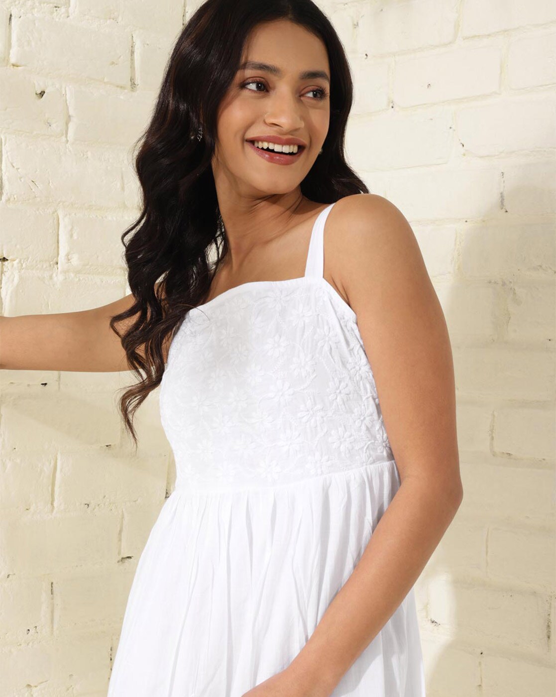 Fabindia white dress best sale