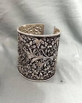 arte Women Sterling Silver Broad Bangle-picture-29