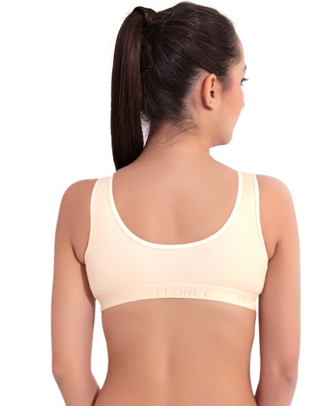 Buy Bodycare Pack of 3 Non Padded Blended Sports Bra - Multi Online at Low  Prices in India 