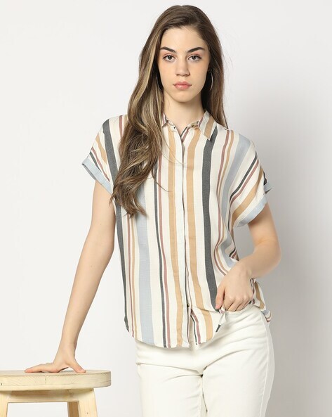 Buy Green Shirts for Women by Outryt Online