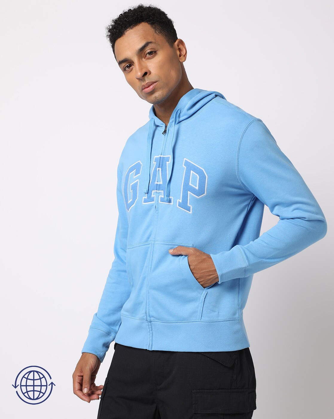 Gap light best sale blue hoodie