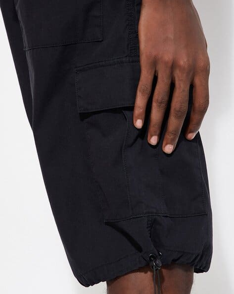Buy Black Shorts 3/4ths for Men by MAX Online
