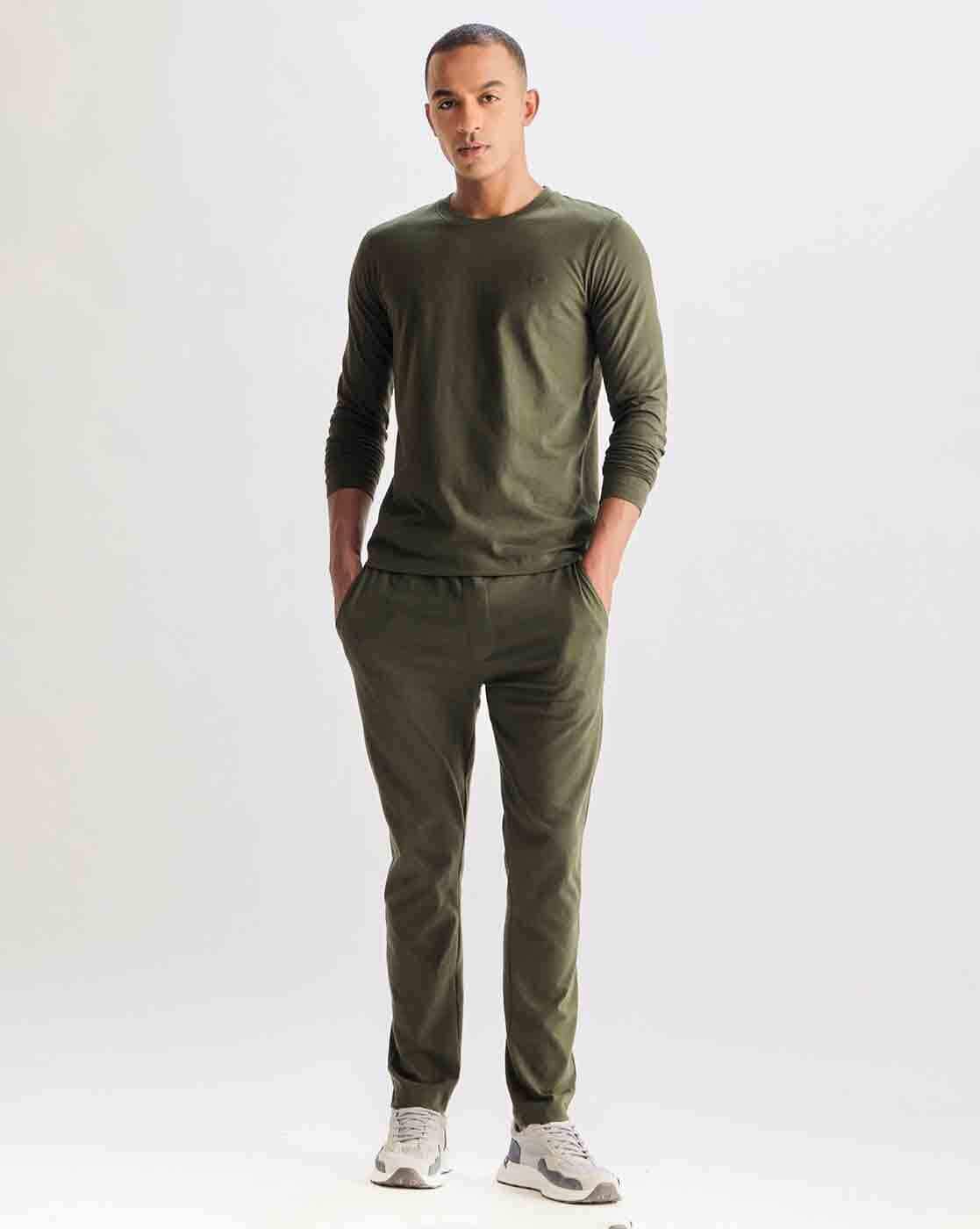 ae7xs4MOCK NECK SHIRTSとpants -1117Wx1400H-467139897-green-