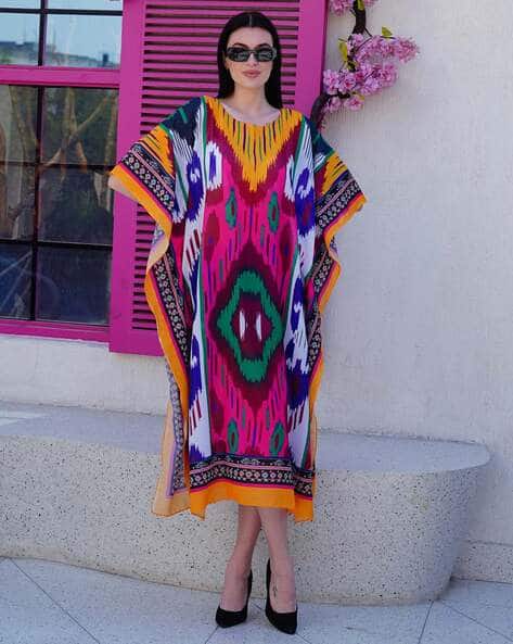 Women Printed Kaftan Dress